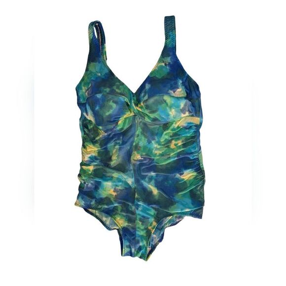 T.H.E. blue tie dye swimsuit - Picture 5 of 12